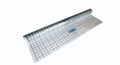 Henco UFH film-PE avec grille 60000 x 1500 x 0,2 mm - maille 50 x 50 mm (rouleau 90 m²) - prix par rouleau