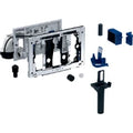 Module Geberit DuoFresh avec déclenchement manuel et tiroir pour stick de nettoyage Geberit DuoFresh, pour réservoir de chasse à encastrer Sigma 8 cm: Chromé brillant