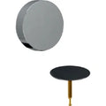 Geberit set de finition d52, pour vidage baignoire avec commande pivotable: blanc alpine