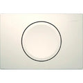 Geberit Delta15 plaque de commande - pour rinçage go/stop - blanc alpine