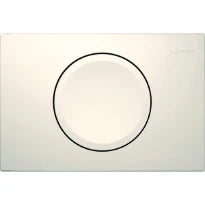 Geberit Delta15 plaque de commande - pour rinçage go/stop - blanc alpine