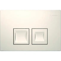 Geberit Delta35 Plaque de déclenchement - pour rinçage à 2 volumes - Blanc alpin