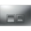 Geberit Delta35 Plaque de déclenchement - pour rinçage à 2 volumes - Chromé mat
