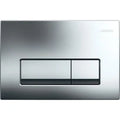 Geberit Delta50 Plaque de déclenchement - pour rinçage à 2 volumes - Chromé brillant