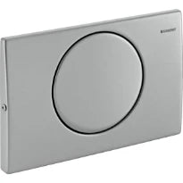 Geberit Delta10 plaque de commande - pour rinçage go/stop - à visser