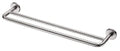 DELABIE Porte-serviette 2 barres Ø20 L.600 Inox satiné