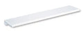 DELABIE Tablette murale 120x600 acier blanc