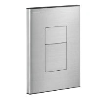 DELABIE TEMPOFLUX 3 WC F3/4" rob encastré AB, satiné, 3l/6l - kit 2/2