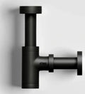 Clou Mini Suk siphon desing, noir mat, spécifique pour lave-mains