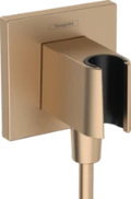 Hansgrohe Fixfit Porter E avec support douchette - bronze brossé