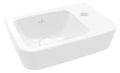 Villeroy & Boch O.Novo lave-mains compact 360 x 250 mm - blanc - avec trou de robinet droite - sans trop-plein