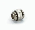 Begetube nipple de collecteur MM 4/4 x 4/4 - avec O-ring - orientable - chromé