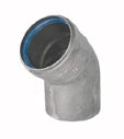 Ubbink Alu Nat. coude 100-45°