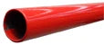 Arcelor ISO Medium tuyau soudé laqué 3 (longueur 6m) - galva - rouge laqué - RAL 3000 (S195T Vlgs EN 10255 Type M) - prix par mètre