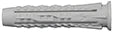 PGB Nylon cheville universelle M8 x 50 mm - prix par boite de 100 pcs.