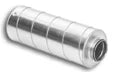 Sanutal Spiralit silencieux 900 mm (isolation 50 mm) 150 x 150 mm - avec joint