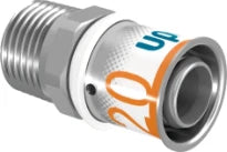 RACCORD A SERTIR UPONOR S-PRESS PLUS 16 X 3/4 M laiton