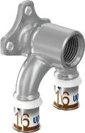 Uponor S-Press Plus culasse double 90° FF 16 x 1/2 F x 16 mm