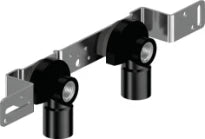 Uponor S-Press Plus culasse avec coude de transition 90° FF 16 x 1/2 F - 150 mm (encastré)