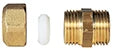 WATTS Raccordement droit à bague DM 1/4" x 8