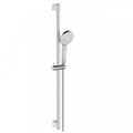 Ideal Standard IdealRain Barre de douche 900 mm avec douchette Evo Ø 110 mm avec 3 fonctions, 8 l/min, 1750 mm IdealFlex chromé