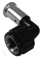 Henco PK-Inox Serie PVDF-Inox COUDE 90° FEMELLE 32X1 INOX