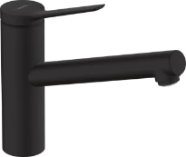 Hansgrohe Zesis M33 mitigeur cuisine 150 - 1 jet - noir mat