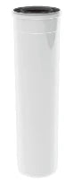 Burgerhout Twinsafe concentrique PP/acier tuyau (longueur 500 mm) 80/125 mm