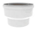 Burgerhout Twinsafe concentrique PP/alu manchon réduit MF 60/100 x 80/125 mm (agrandissement)