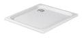 Duravit D-code receveur de douche acrylique 900 x 900 x 85 mm - blanc - écoulement 90 mm