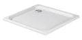 Duravit D-Code receveur de douche acrylique 1000 x 900 x 85 mm - blanc - écoulement 90 mm