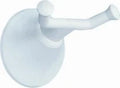 PORTE MANTEAU DOUBLE LINIDO blanc synthetique