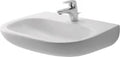 Duravit D-Code Vital Med lavabo 550 x 430 mm - blanc - sans trou de robinet - sans trop-plein