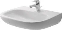 Duravit D-Code Vital Med lavabo 550 x 430 mm - blanc - sans trou de robinet - sans trop-plein