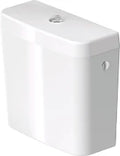 Duravit D-Code réservoir de chasse - blanc/chrome - raccordement latéral - Dual Flush