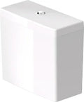 Duravit Starck 3 réservoir de chasse 390 x 180 mm - blanc - raccordement en bas gauche - Dual Flush - 6/3l eau de chasse