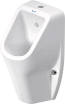 URINOIR DURAVIT D-CODE 28,50 - 29,50 o 57,50 ! blanc arrive apparente incl.siphon et fixations - RIMLESS