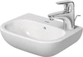 Duravit D-Code lave-mains 360 x 270 mm - blanc - avec trou de robinet - avec trop-plein