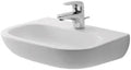 Duravit D-Code Vital Med lave-mains 450 x 340 mm - blanc - sans trou de robinet - sans trop-plein