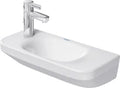 Duravit DuraStyle lave-mains 500 x 220 x 90 mm - blanc - sans trou de robinet - sans trop-plein