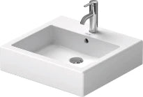 Duravit Vero lavabo à poser 500 x 470 mm - blanc - avec trou de robinet - avec trop-plein