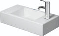Duravit Vero Air lave-mains 500 x 250 mm - blanc - avec trou de robinet droite - sans trop-plein
