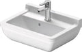 Duravit Starck 3 lavabo 500 x 360 mm - blanc - avec trou de robinet - avec trop-plein
