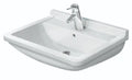 Duravit Starck 3 lavabo 600 x 450 mm - blanc - avec trou de robinet - avec trop-plein