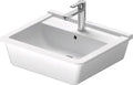 Duravit Starck 3 lavabo encastré 560 x 465 mm - blanc - avec trou de robinet - avec trop-plein