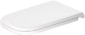 Duravit D-Code Vital abattant - blanc - charnière inox - version longue