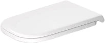 Duravit D-Code Vital abattant - blanc - charnière inox - version longue