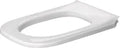 Duravit D-Code Vital siège des toilettes sans couvercle - blanc