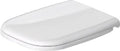 Duravit D-Code abattant compact - ANCIEN MODELE - NOUVEAU MODELE - blanc - softclose - charnière inox