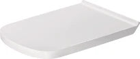 Duravit Durastyle Vital abattant - blanc - softclose - charnière inox en 1 pièce
